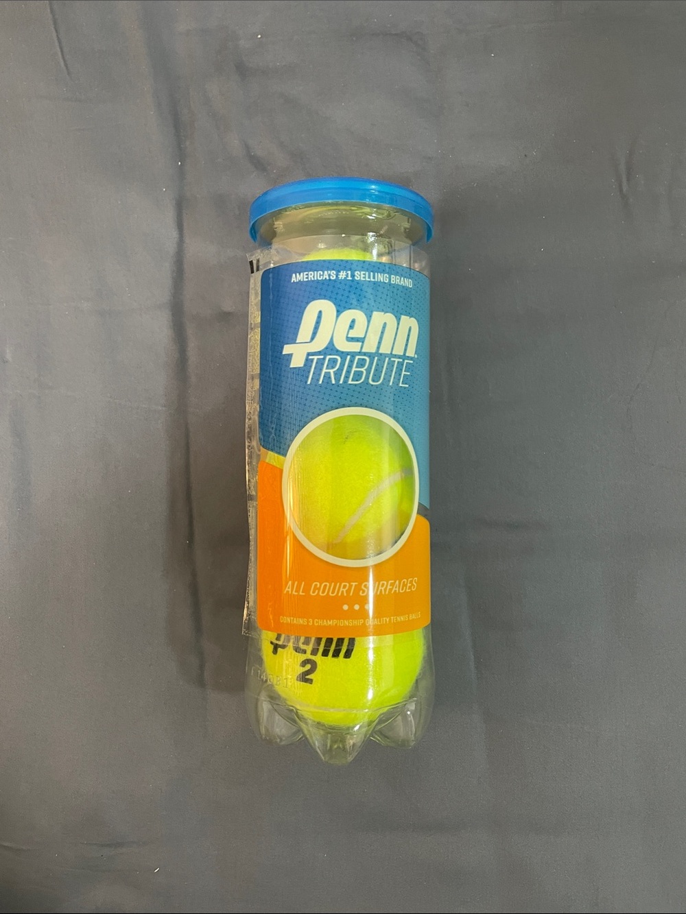 Penn Tribute Tennis Balls - Yellow - 3 pack